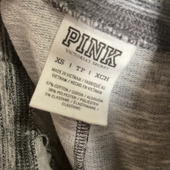 Cute heather grey jogger sweats - Picture 3 of 3